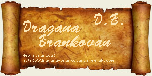 Dragana Brankovan vizit kartica